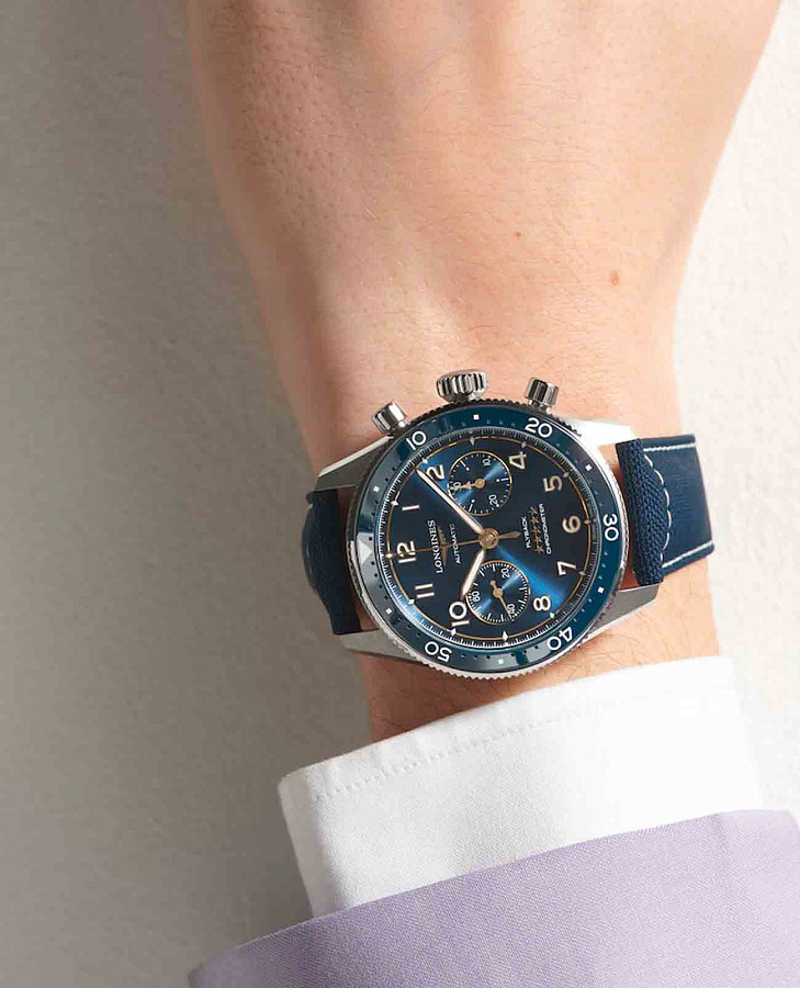 Часы Longines Spirit L3.821.4.93.2 — артикул L38214932