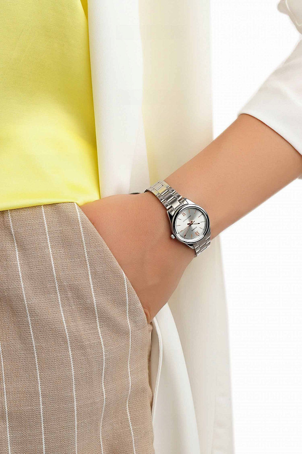 Часы Casio Collection LTP-V005D-7B2 — кварцевые, металл сталь