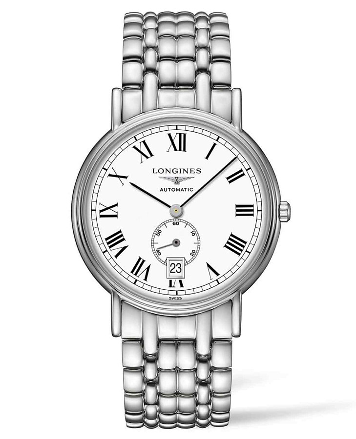 Часы Longines Presence L4.805.4.11.6 — женские, белый