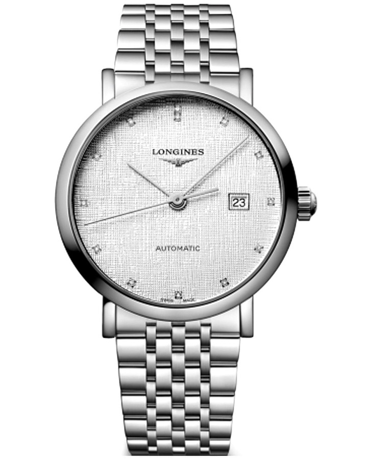 Часы Longines Elegance Elegant Collection L4.910.4.79.6 — мужские, белый