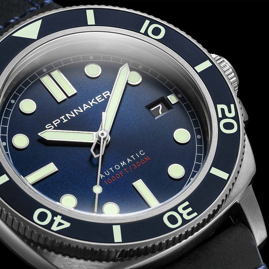 Часы Spinnaker Hull Diver SP-5088-02 — сталь металл, Англия