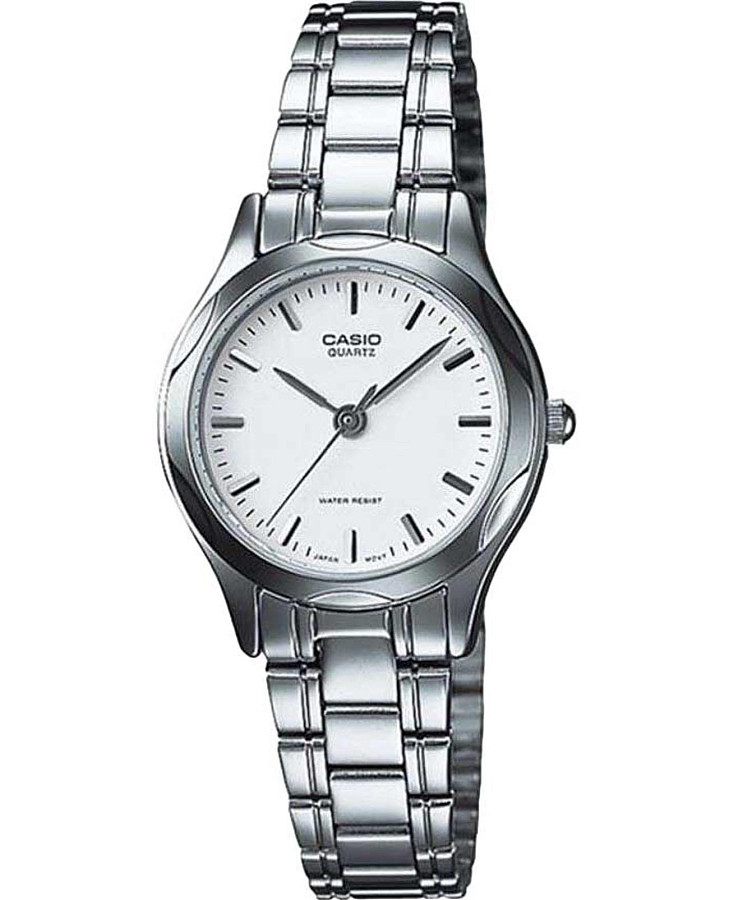 Часы Casio Collection LTP-1275D-7A — женские, белый