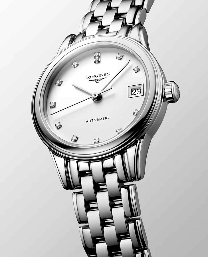 Часы Longines Flagship L4.274.4.27.6 — нержавеющая сталь, женские