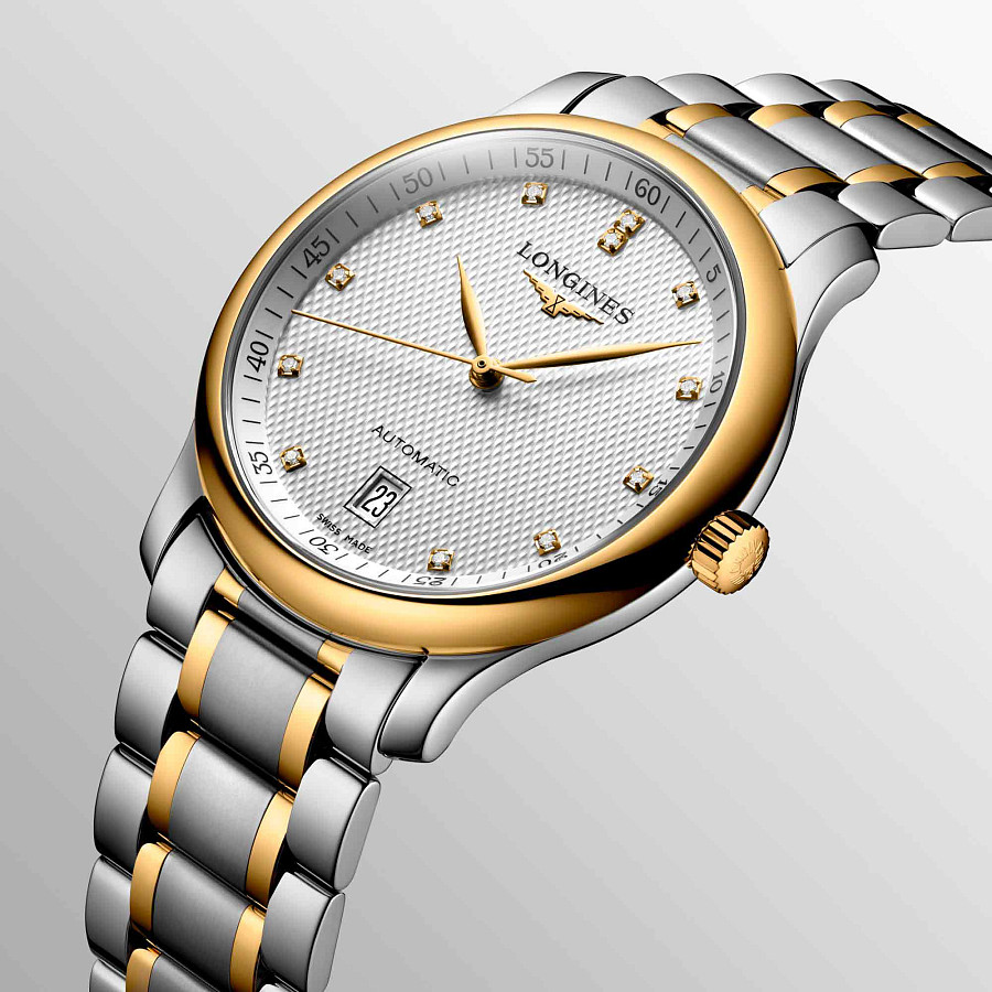 Часы Longines Master Collection L2.628.5.77.7 — нержавеющая сталь + золото 18к, женские