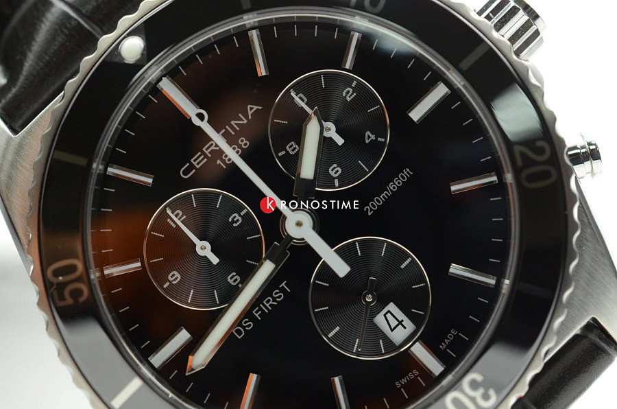 Часы Certina DS First C014.417.16.051.00 — Швейцария, кварцевые