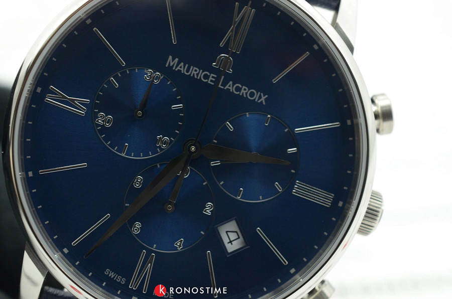 Часы Maurice Lacroix Eliros Chronograph EL1098-SS001-410-1 — сталь металл, Швейцария