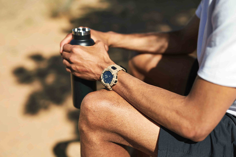 Часы Casio G-Shock GBA-900UU-5ADR (GBA-900UU-5A) — полимер, мужские