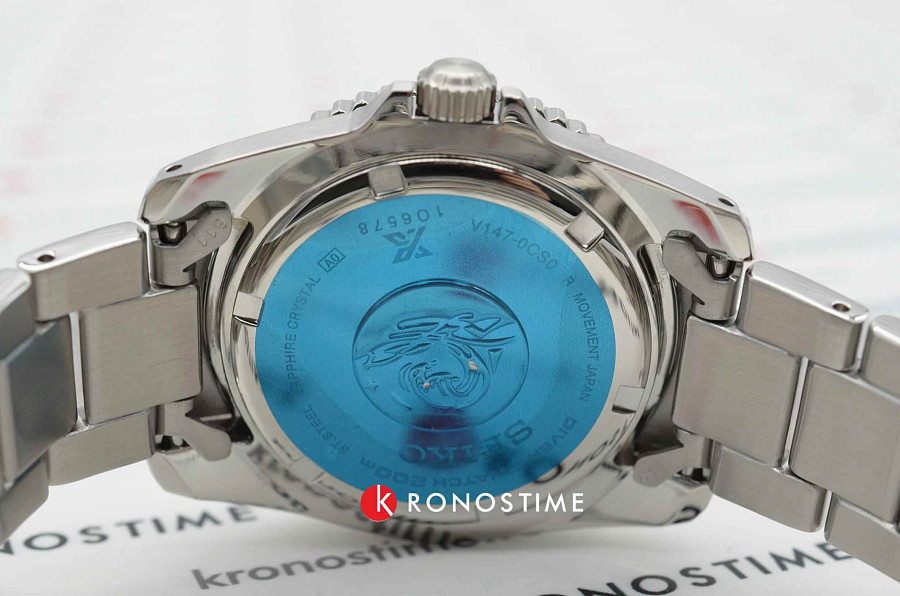 Часы Seiko Prospex SNE583P1 — зеленый, сталь металл