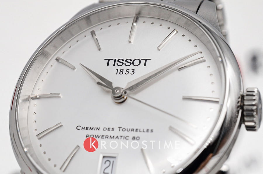Часы Tissot Chemin des Tourelles Powermatic 80 T139.207.11.031.00 — женские, нержавеющая сталь