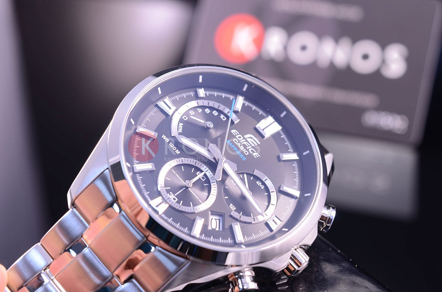 Часы Casio Edifice EFB-550D-1A — металл, Япония
