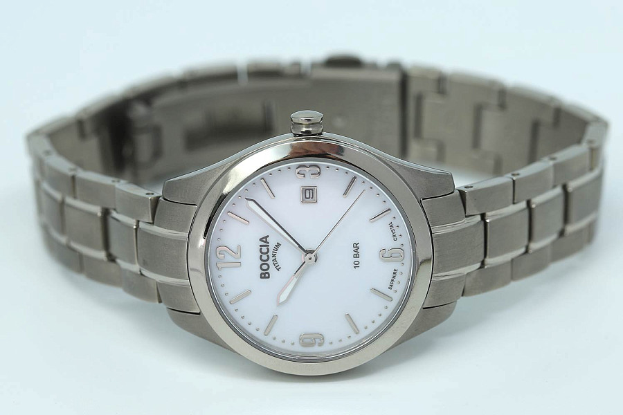 Часы Boccia Titanium 3317-01 — Германия, кварцевые