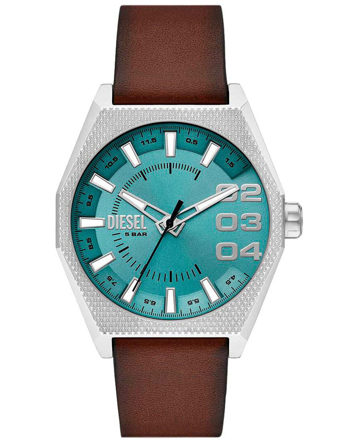 Часы Diesel Scraper DZ2174 — мужские, бирюзовый