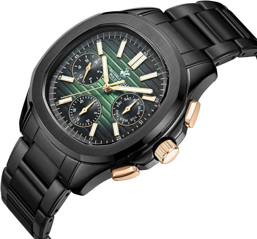 Часы Beverly Hills Polo Club BP3212X.671 — сталь с ip покрытием, мужские