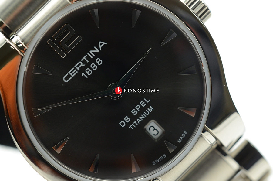 Часы Certina Lady Round C012.209.44.087.00 — титан металл, Швейцария