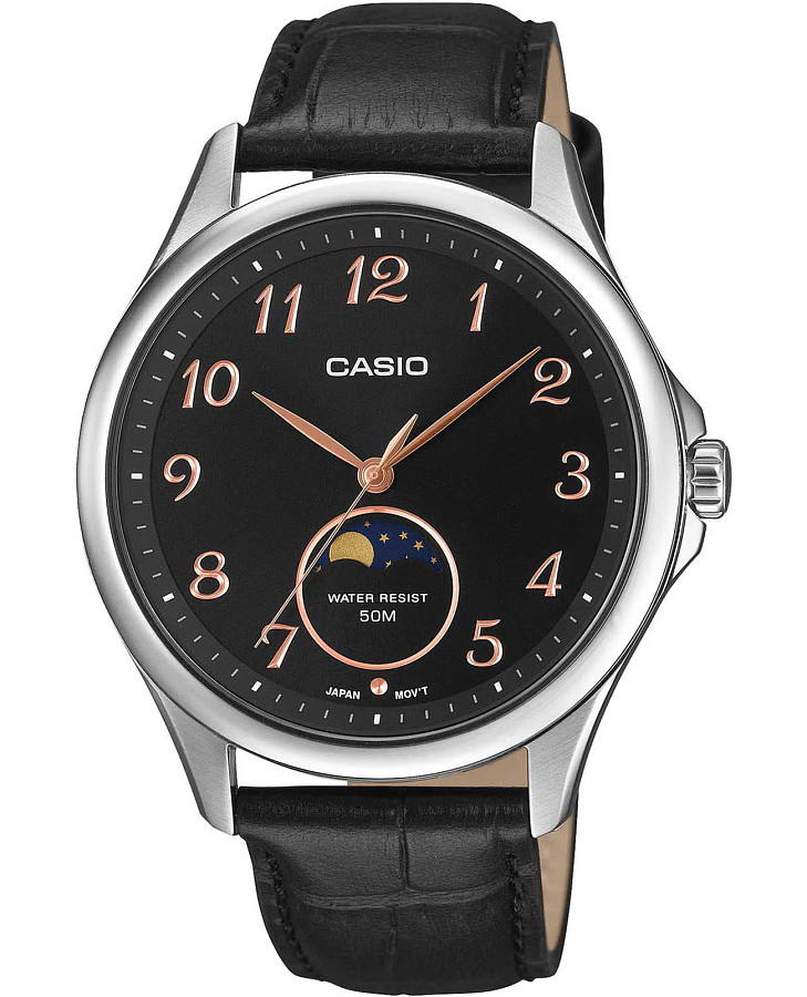 Часы Casio Collection MTP-M110L-1A — мужские, черный