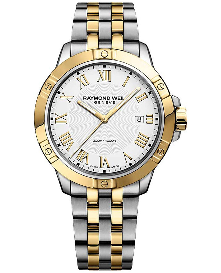 Часы Raymond Weil Tango 8160-STP-00308 — мужские, белый