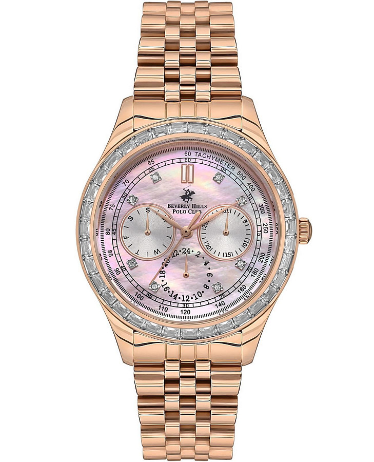 Часы Beverly Hills Polo Club BP3563X.480 — женские, перламутровый