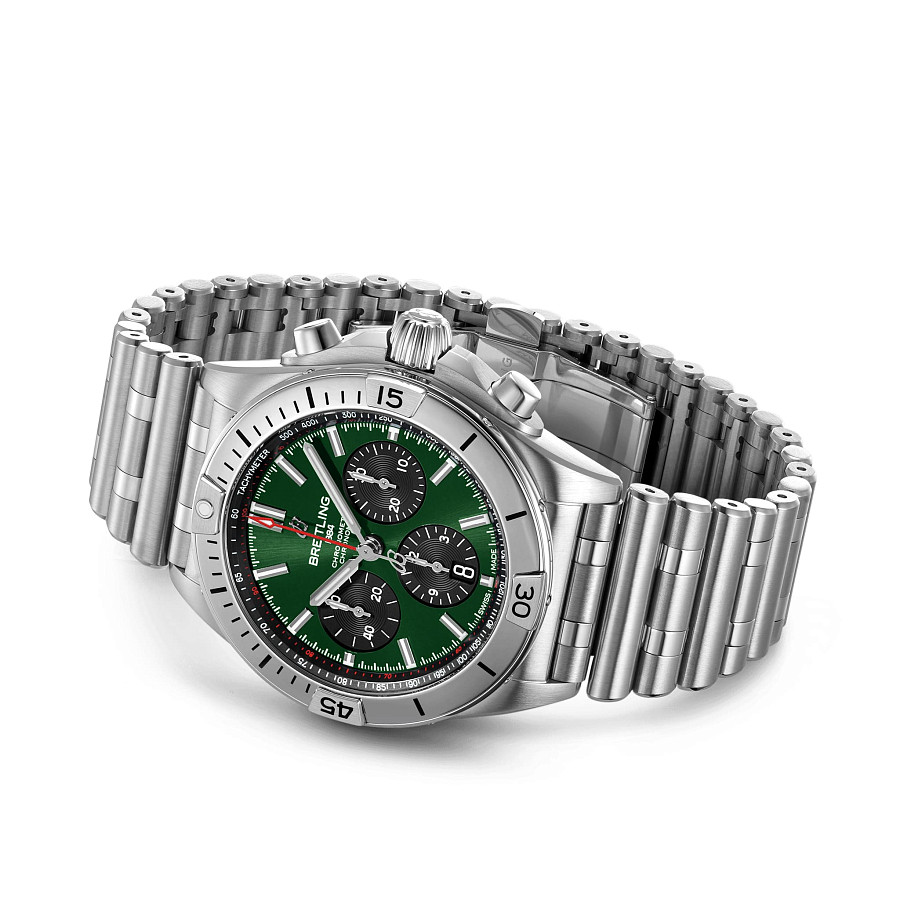 Часы Breitling Chronomat B01 42 Bentley AB01343A1L1A1 — металл сталь, Швейцария