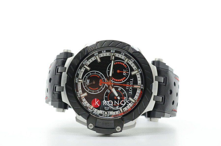 Часы Tissot T-Race MotoGP 2020 Chronograph T115.417.27.051.01 — мужские, кожа + каучук