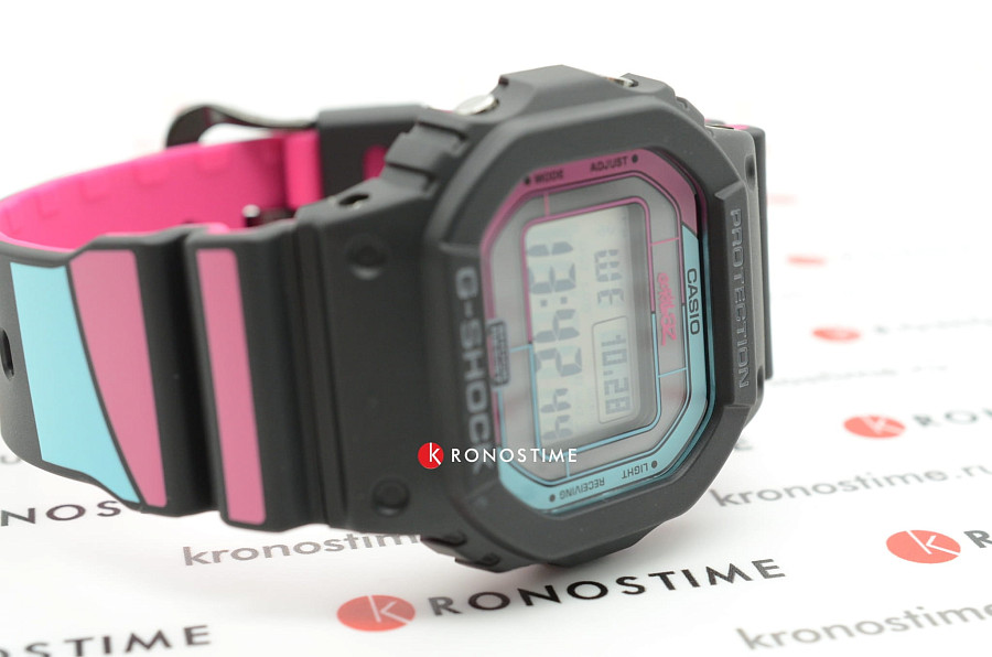 Часы Casio G-Shock x Gorillaz GW-B5600GZ-1 — электронные, пластик