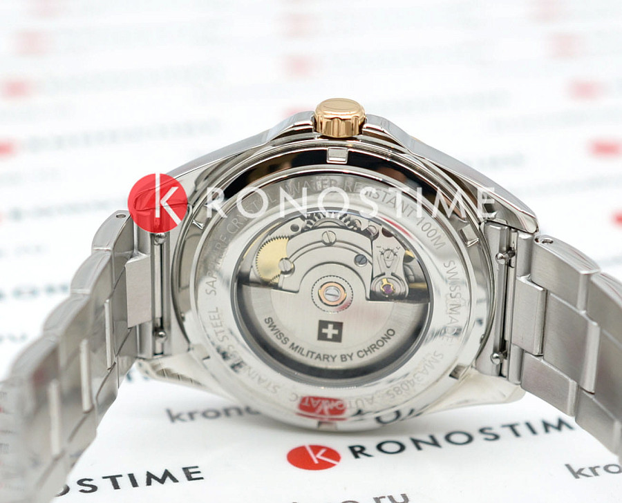 Часы Swiss Military by Chrono SMA34085.10 — Швейцария, механические