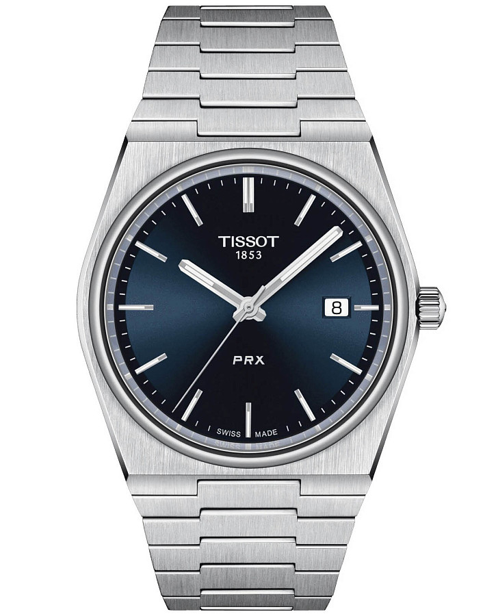 Часы Tissot PRX Ocean Blue T137.410.11.041.00 — мужские, синий
