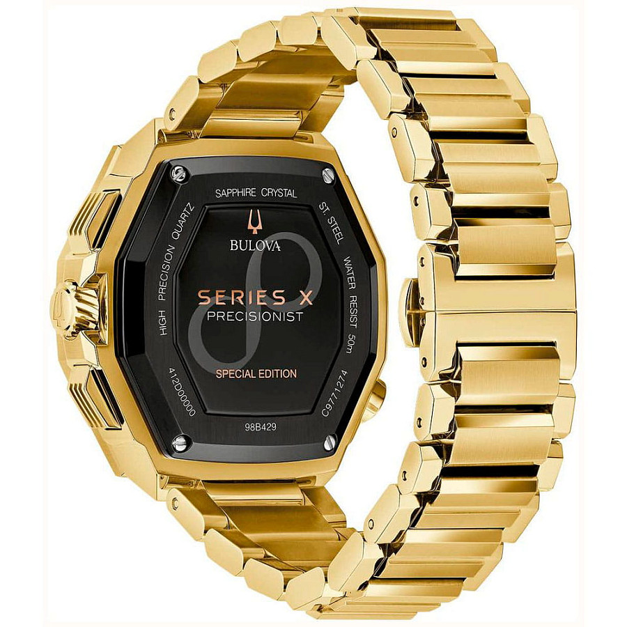 Часы Bulova Precisionist 98B429 — сталь металл, США