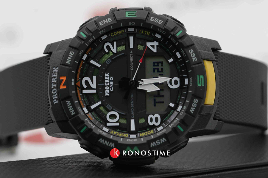 Часы Casio Pro Trek PRT-B50-1DR (PRT-B50-1) — мужские, пластик
