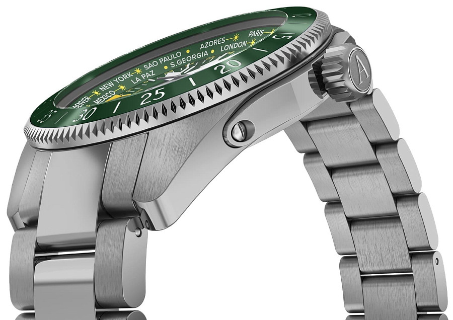 Часы Aviator Airacobra GMT V.1.37.0.309.5 — сталь металл, Швейцария