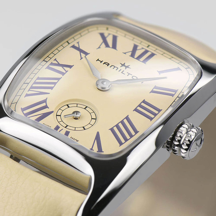 Часы American Classic Boulton Small Second Quartz M H13321821 — кожаный, женские