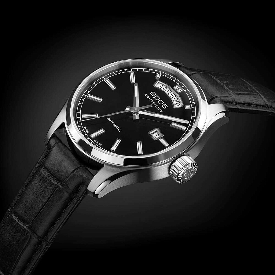 Часы Epos Passion 3501.142.20.95.25 — механические, металл сталь