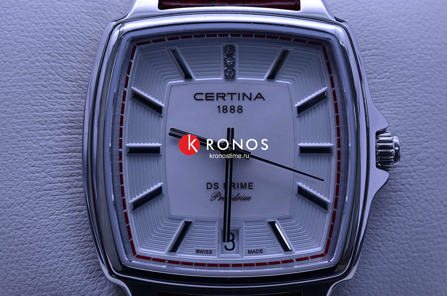 Часы Certina DS Prime C028.310.16.426.00 — белый, сталь металл