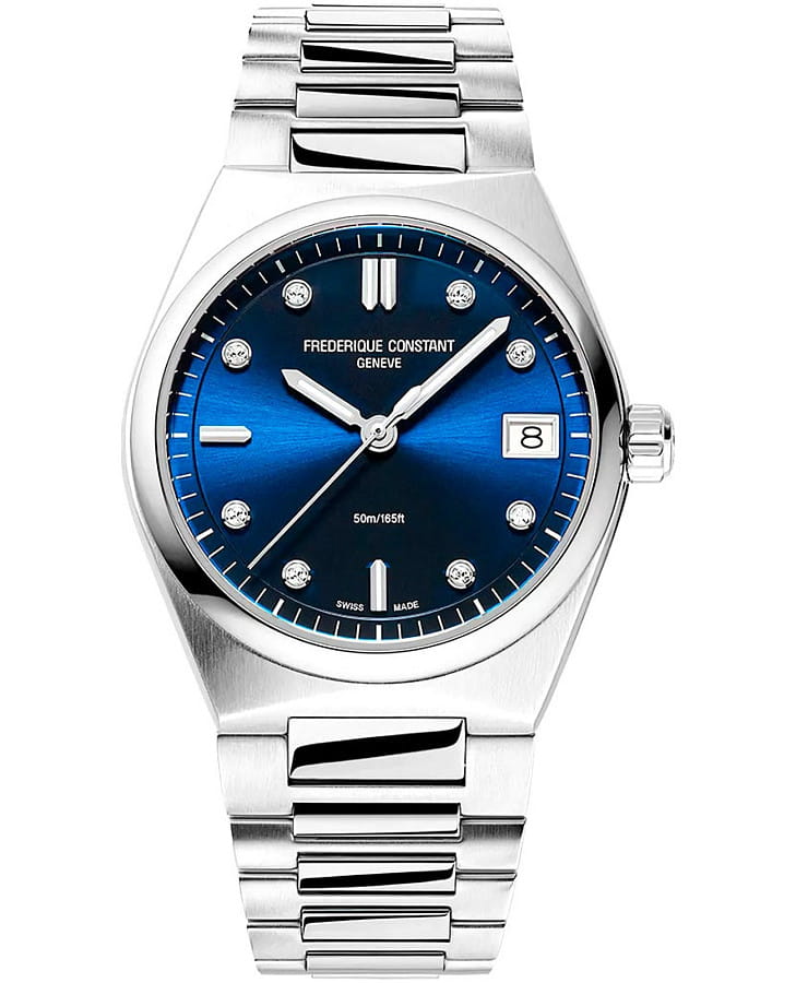 Часы Frederique Constant Highlife Ladies Quartz FC-240ND2NH6B — женские, синий