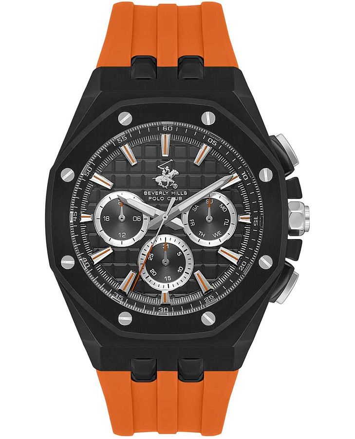 Часы Beverly Hills Polo Club Quartz BP3624X.650 — мужские, серый