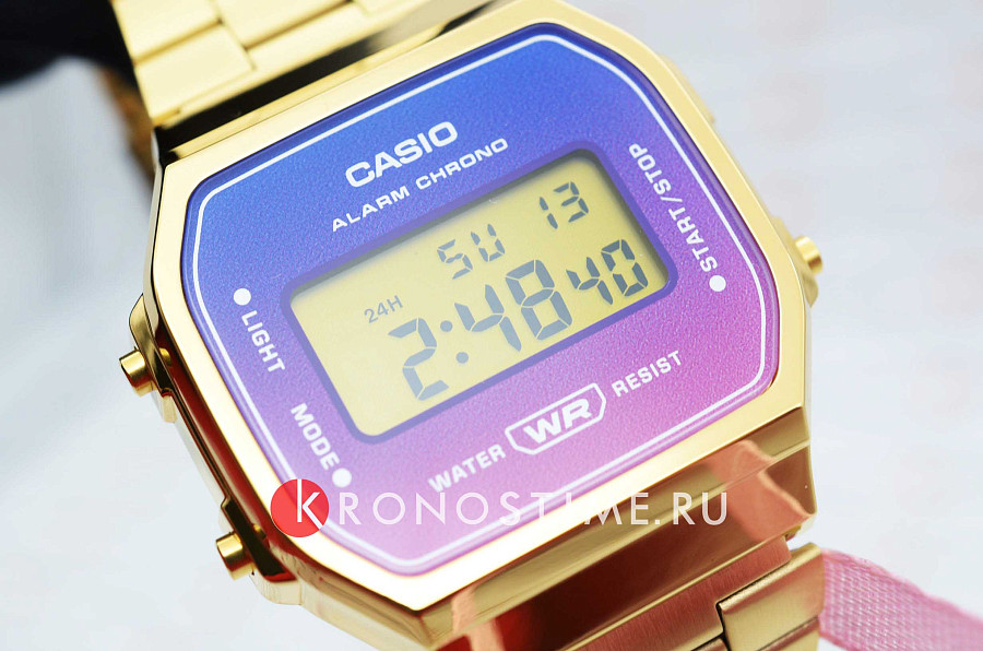 Часы Casio Vintage A168WERG-2ADF (A168WERG-2A) — пластик, Япония