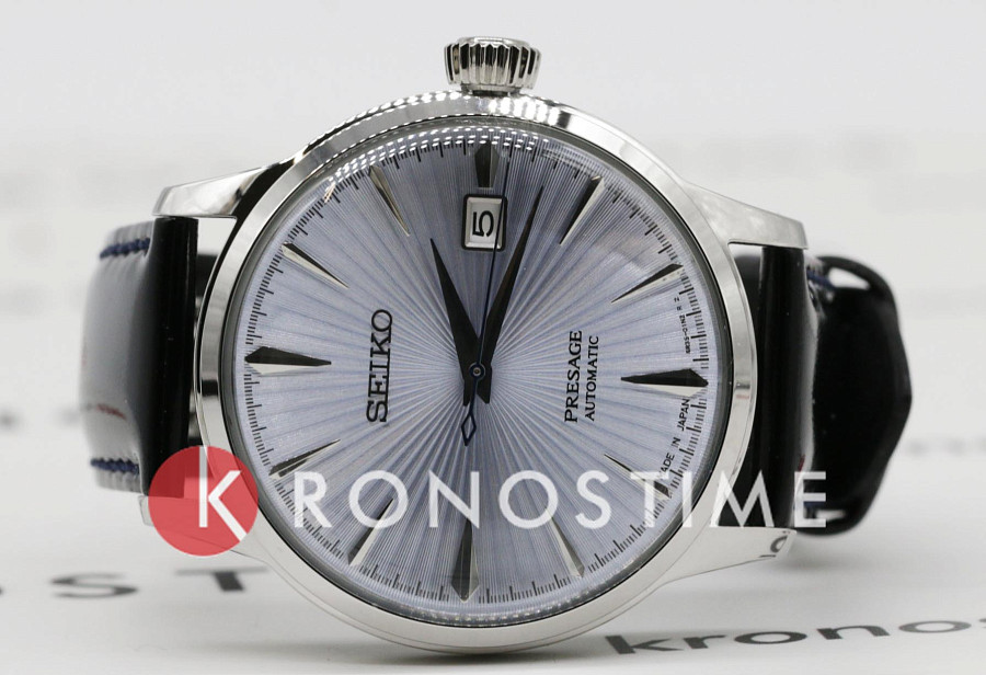 Часы Seiko Presage SRPB43J1 — автокварц (кинетик), металл сталь