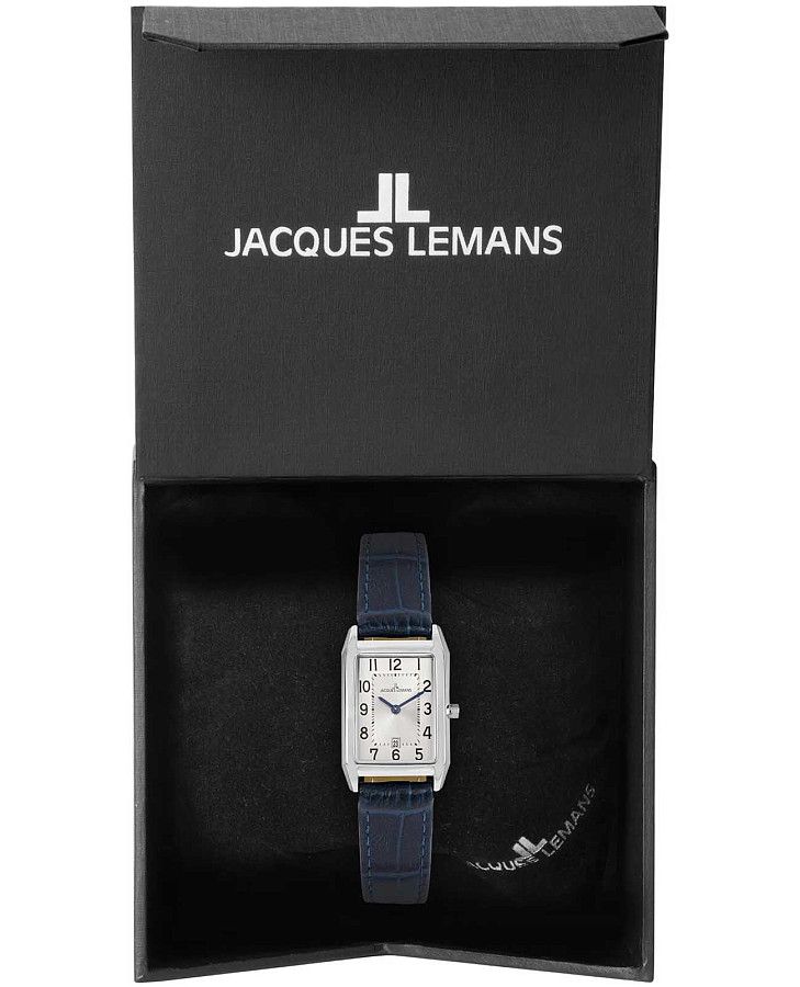 Часы Jacques Lemans Derby 50-3R — кварцевые, сталь