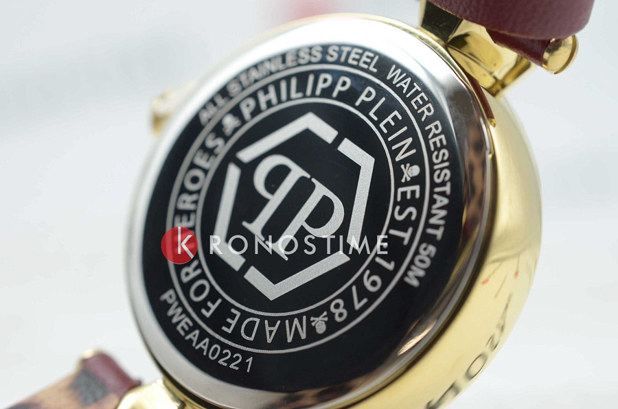 Часы Philipp Plein Plein Couture PWEAA0221 — женские, кожаный