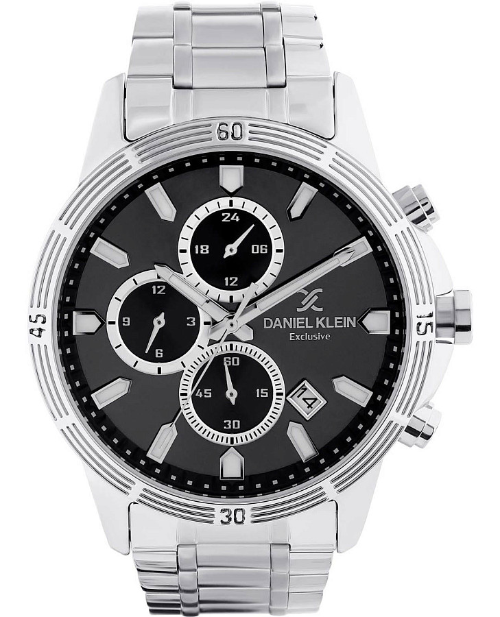 Часы Daniel Klein Exclusive DK.1.13644-2 — мужские, черный