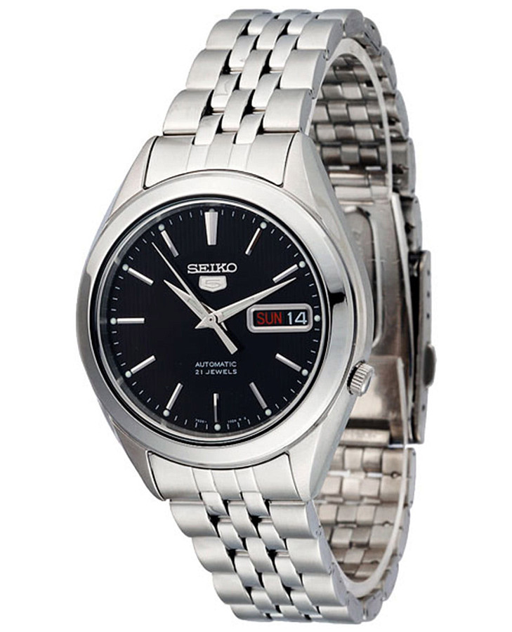 Часы Seiko 5 Regular SNKL23K1 — мужские, черный