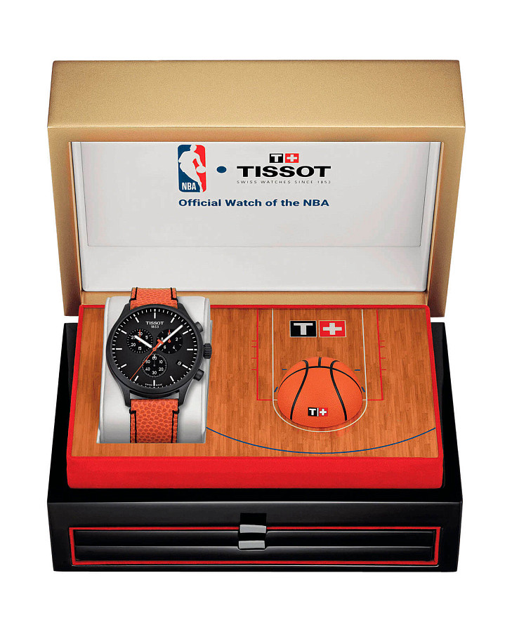 Часы Tissot Chrono XL NBA Collector T116.617.36.051.08 — Швейцария, кварцевые