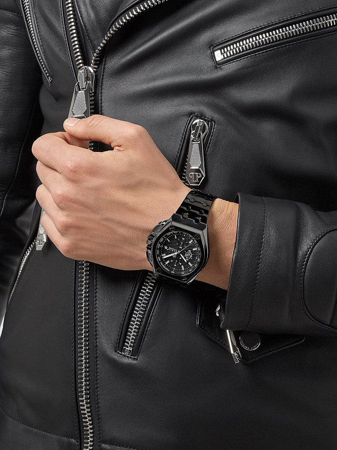 Часы Philipp Plein Extreme PWGAA0921 — кварцевые, сталь металл