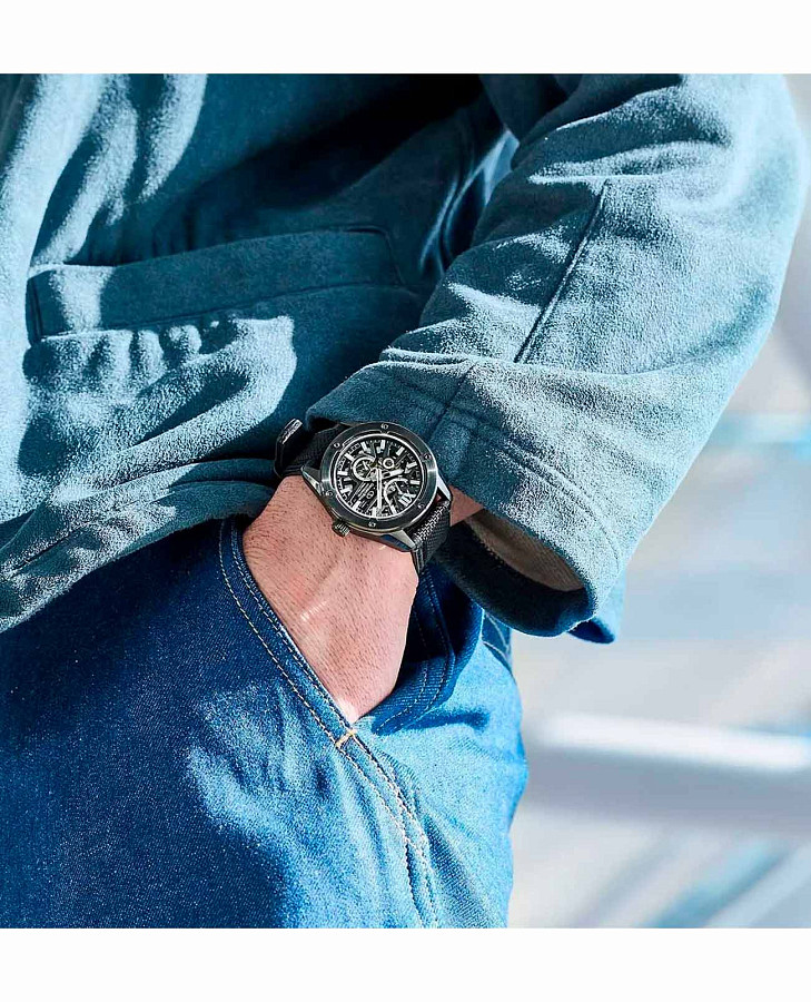 Часы Orient Star RE-BZ0002B (RK-BZ0002B) — металл сталь, Япония