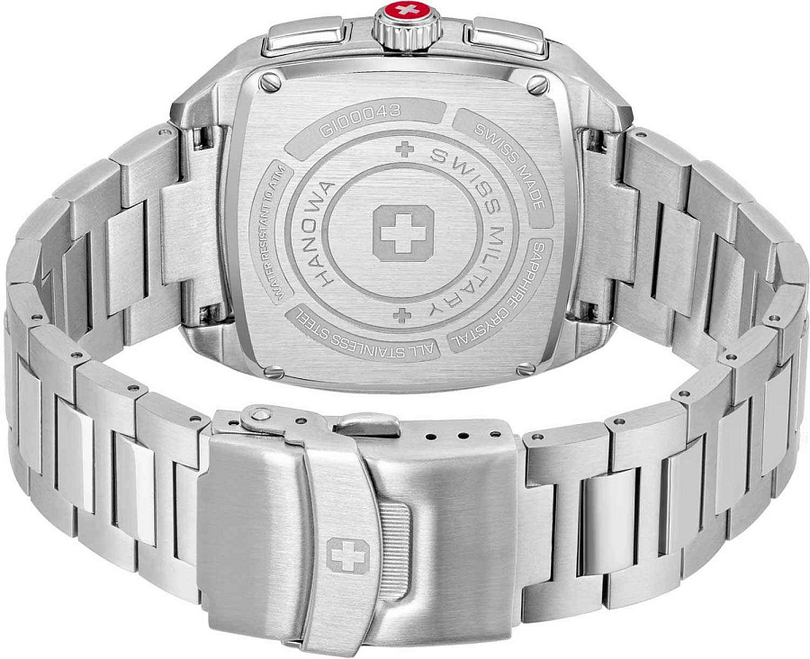 Часы Swiss Military Hanowa Starlight SMWGI0004301 — черный, металл сталь