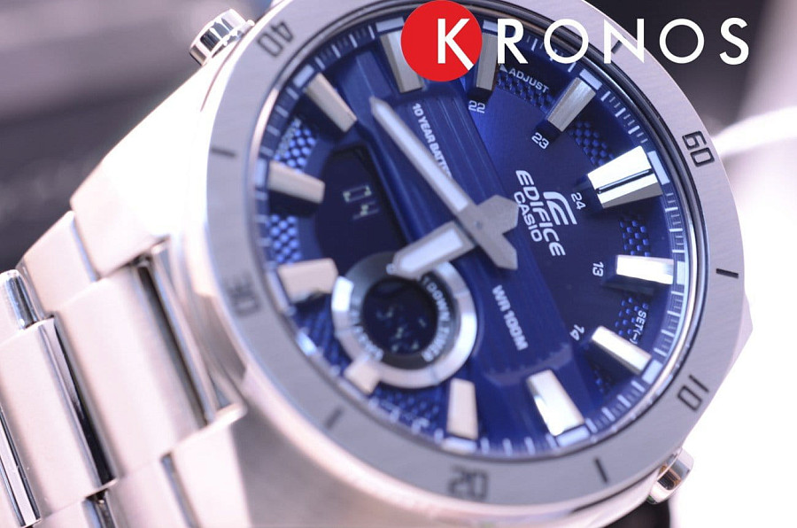 Часы Casio Edifice ERA-110D-2A — сталь металл, Япония