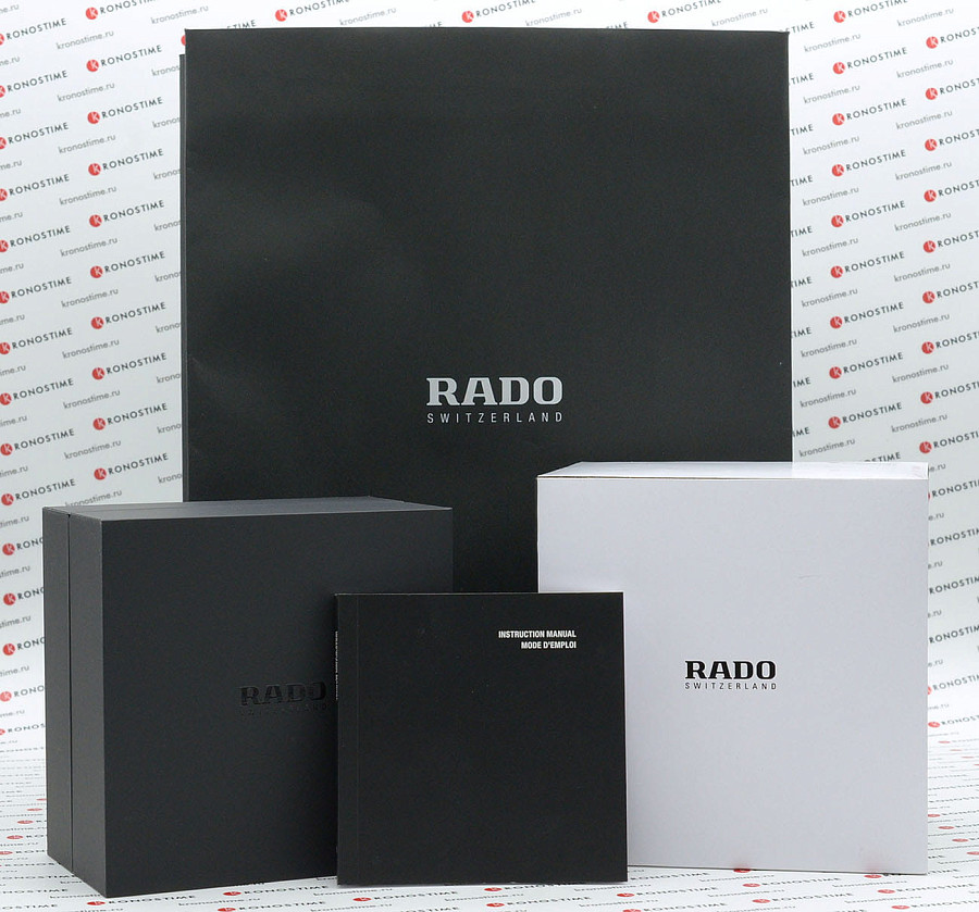 Часы Rado True Square Diamonds R27072902 — женские, белый