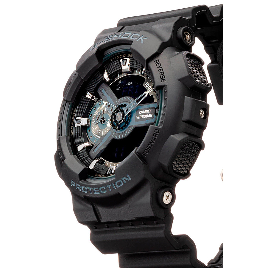 Часы Casio G-Shock GA-110-1B — мужские, черный
