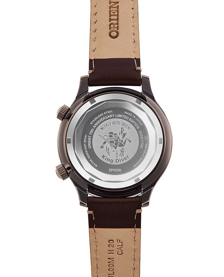 Часы Orient RA-AA0D04G (RN-AA0D04G) — кожаный, мужские