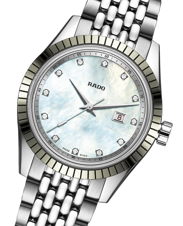 Часы Rado Hyperchrome R33104923 — кварцевые, сталь металл