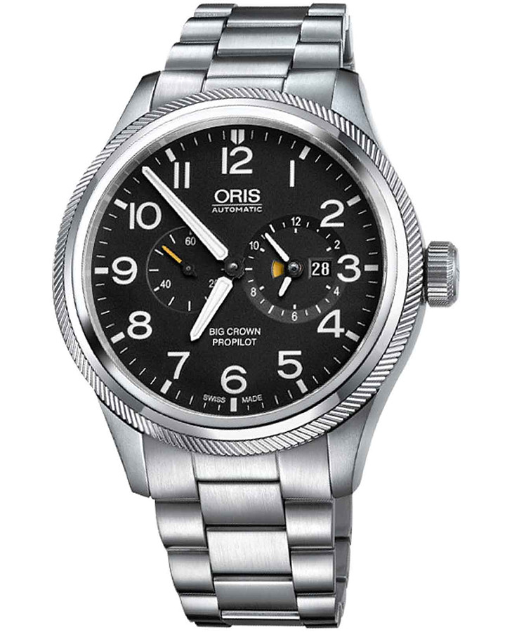 Часы Oris ProPilot 01 690 7735 4164-07 8 22 19-1 — мужские, черный